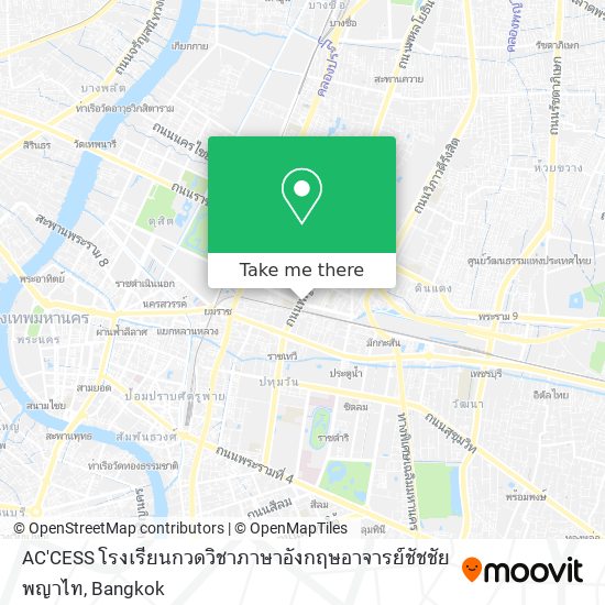 AC'CESS โรงเรียนกวดวิชาภาษาอังกฤษอาจารย์ชัชชัย พญาไท map