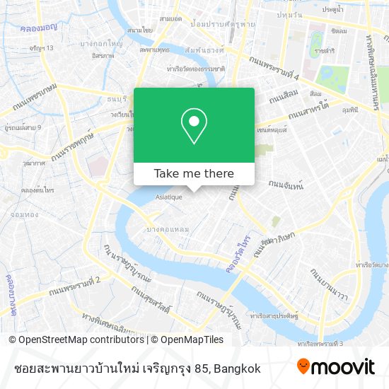 ซอยสะพานยาวบ้านใหม่ เจริญกรุง 85 map