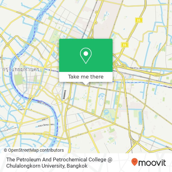 The Petroleum And Petrochemical College @ Chulalongkorn University map