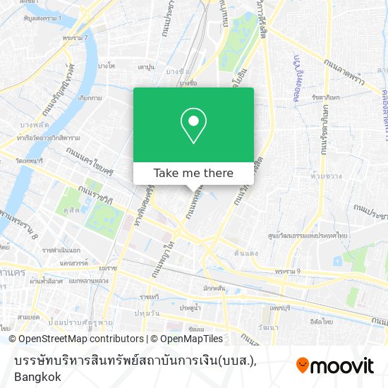 บรรษัทบริหารสินทรัพย์สถาบันการเงิน(บบส.) map