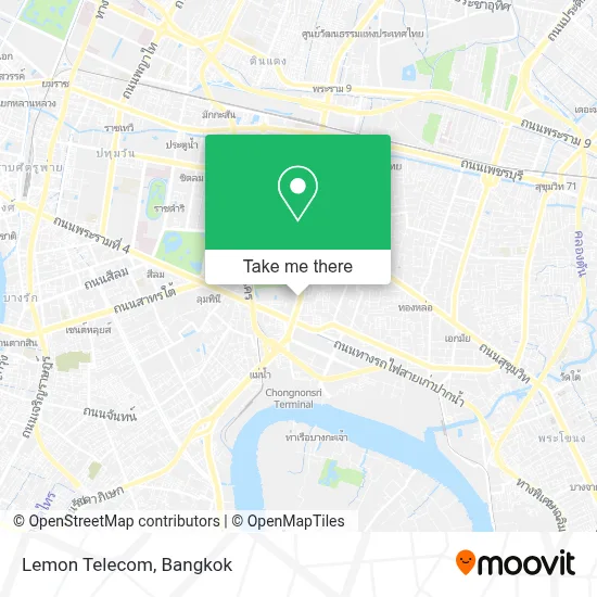 Lemon Telecom map
