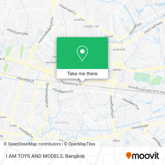 I AM TOYS AND MODELS map