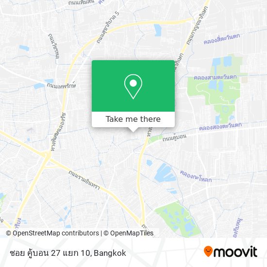 ซอย คู้บอน 27 แยก 10 map