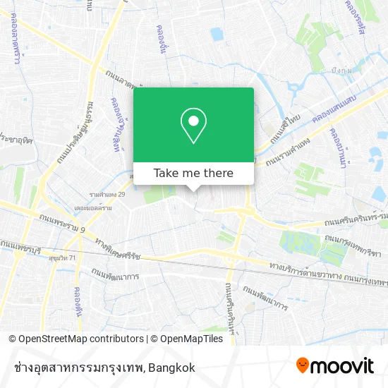 ช่างอุตสาหกรรมกรุงเทพ map
