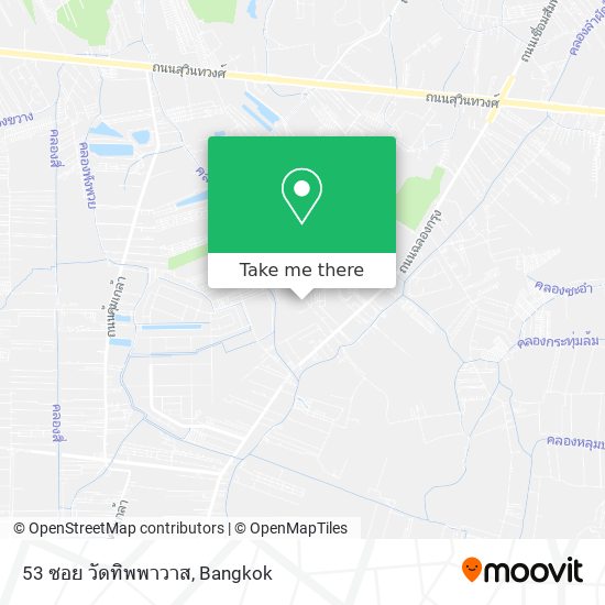 53 ซอย วัดทิพพาวาส map