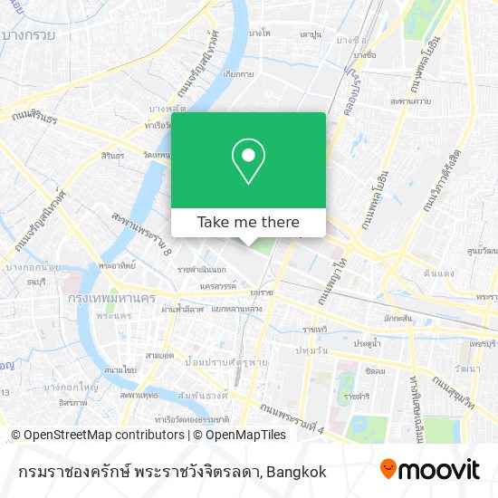 กรมราชองครักษ์ พระราชวังจิตรลดา map