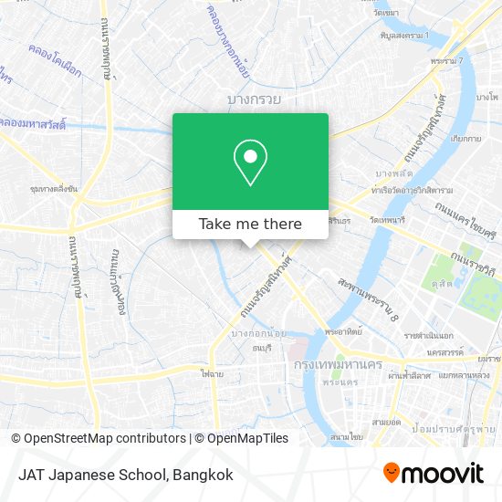 JAT Japanese School map