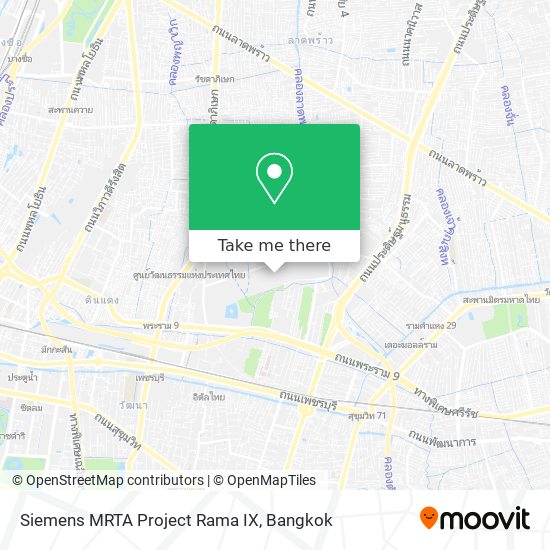 Siemens MRTA Project  Rama IX map