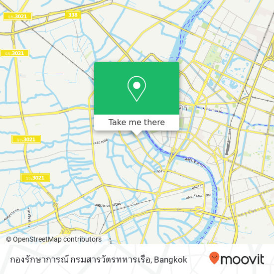 กองรักษาการณ์ กรมสารวัตรทหารเรือ map