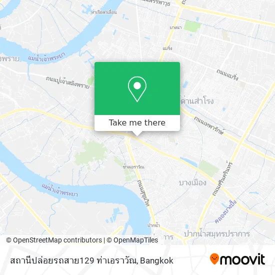 สถานีปล่อยรถสาย129 ท่าเอราวัณ map
