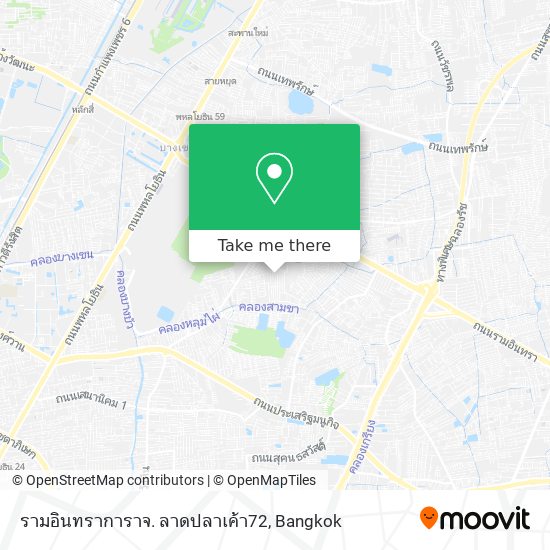 รามอินทราการาจ. ลาดปลาเค้า72 map