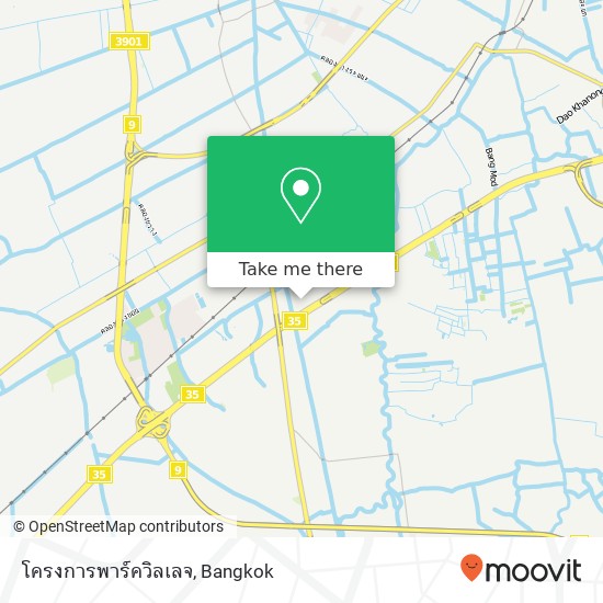 โครงการพาร์ควิลเลจ map