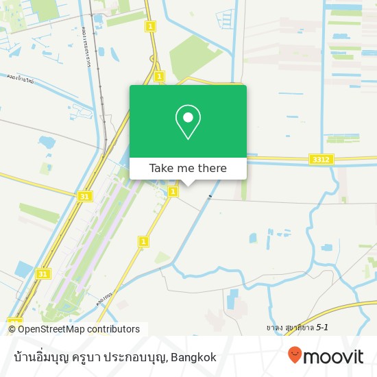 บ้านอิ่มบุญ ครูบา ประกอบบุญ map