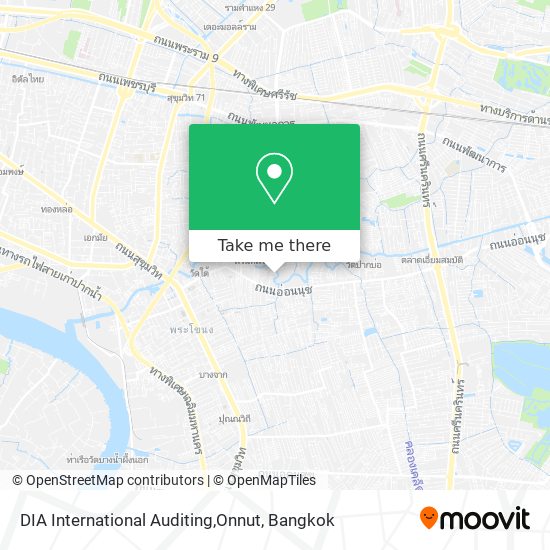 DIA International Auditing,Onnut map