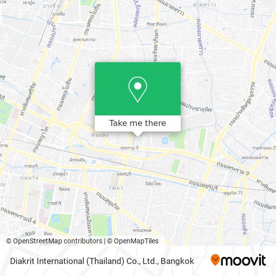 Diakrit International (Thailand) Co., Ltd. map