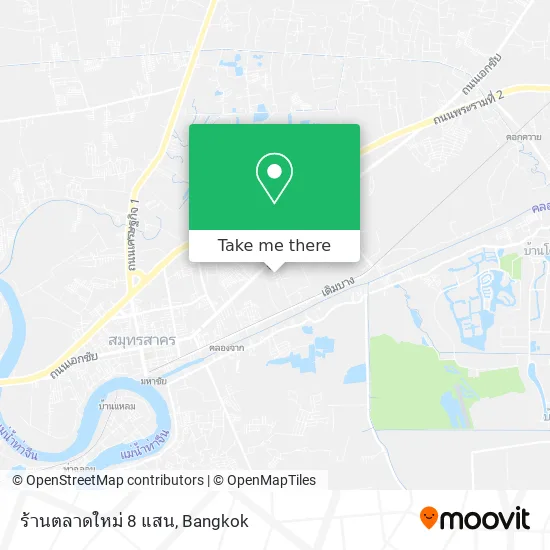 ร้านตลาดใหม่ 8 แสน map
