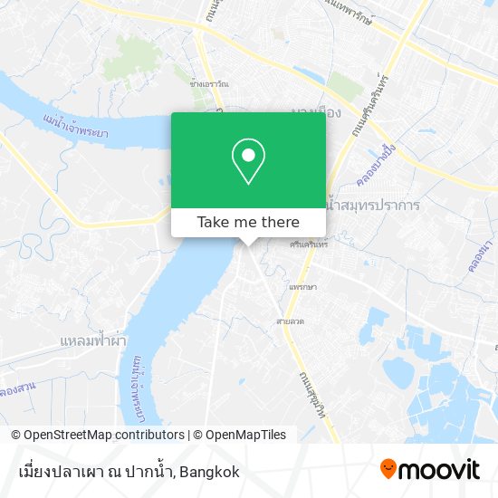 เมี่ยงปลาเผา ณ ปากน้ำ map