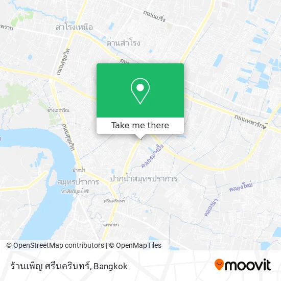 ร้านเพ็ญ ศรีนครินทร์ map