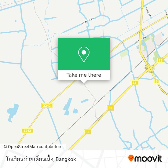 โกเขียว ก๋วยเตี๋ยวเนื้อ map