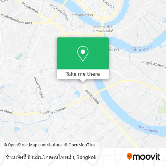 ร้านเจ๊ศรี ข้าวมันไก่ตอนไหหลำ map
