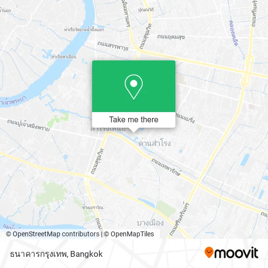 ธนาคารกรุงเทพ map