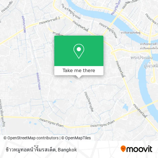 ข้าวหมูทอดนำ้จิ้มรสเด็ด map