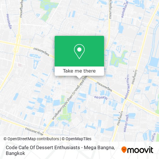 Code Cafe Of Dessert Enthusiasts - Mega Bangna map