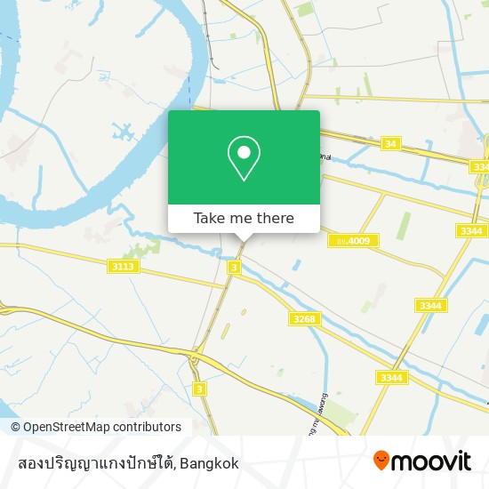 สองปริญญาแกงปักษ์ใต้ map