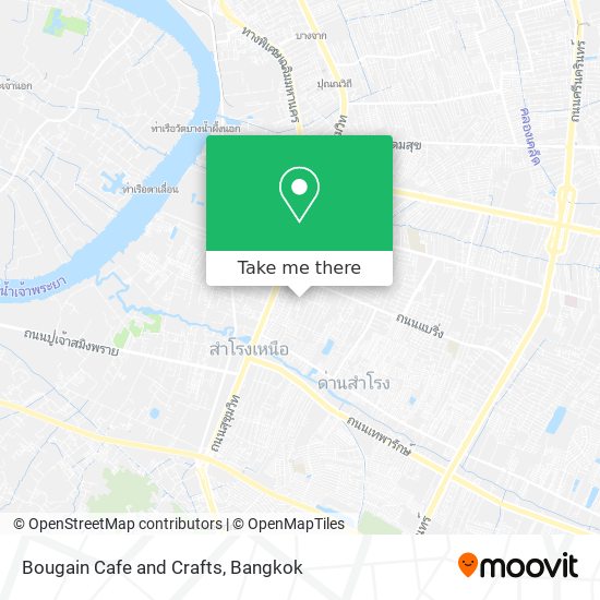 Bougain Cafe and Crafts map