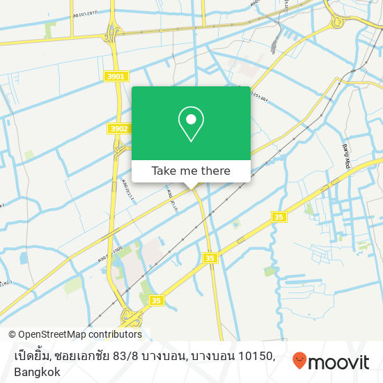 เป็ดยิ้ม, ซอยเอกชัย 83 / 8 บางบอน, บางบอน 10150 map