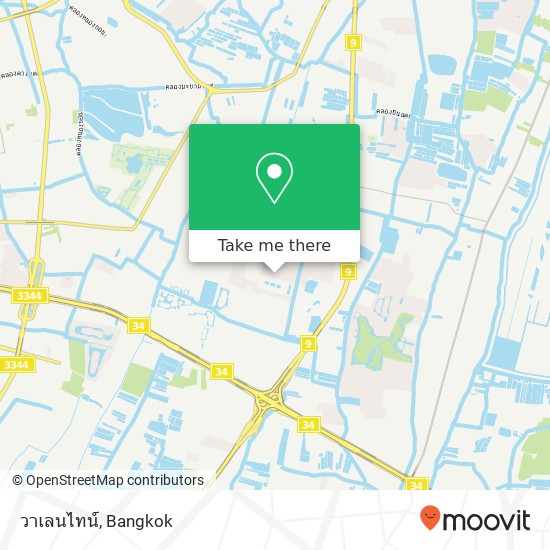 วาเลนไทน์, ซอยนัมเบอร์วัน 3 ดอกไม้, ประเวศ 10250 map