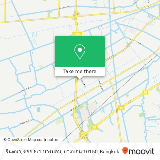 จินตนา, ซอย 5 / 1 บางบอน, บางบอน 10150 map