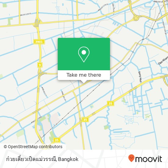 ก๋วยเตี๋ยวเป็ดแม่วรรณี, ถนน เอกชัย บางบอน, บางบอน 10150 map