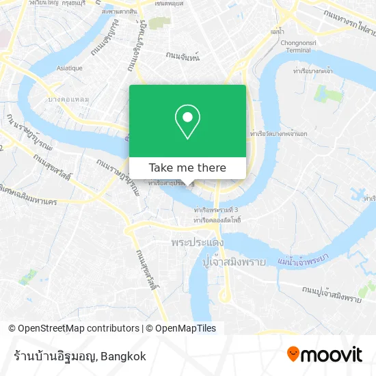 ร้านบ้านอิฐมอญ map