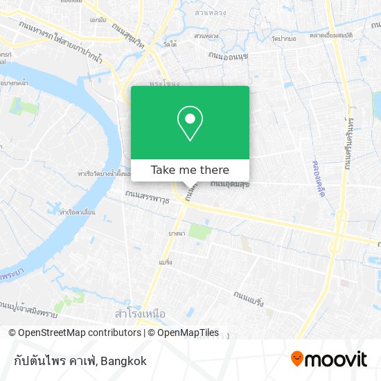กัปตันไพร คาเฟ่ map