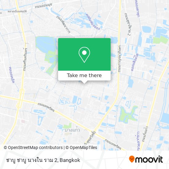 ชาบู ชาบู นางใน ราม 2 map