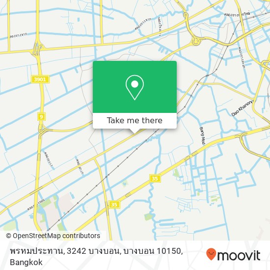 พรหมประทาน, 3242 บางบอน, บางบอน 10150 map