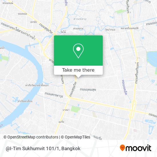 @I-Tim Sukhumvit 101/1 map