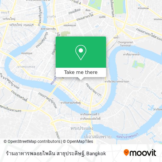 ร้านอาหารพลอยไพลิน สาธุประดิษฐ์ map