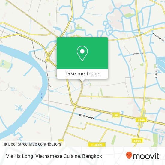 Vie Ha Long, Vietnamese Cuisine, บางจาก, กรุงเทพมหานคร 10260 map