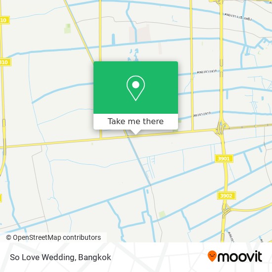 So Love Wedding map