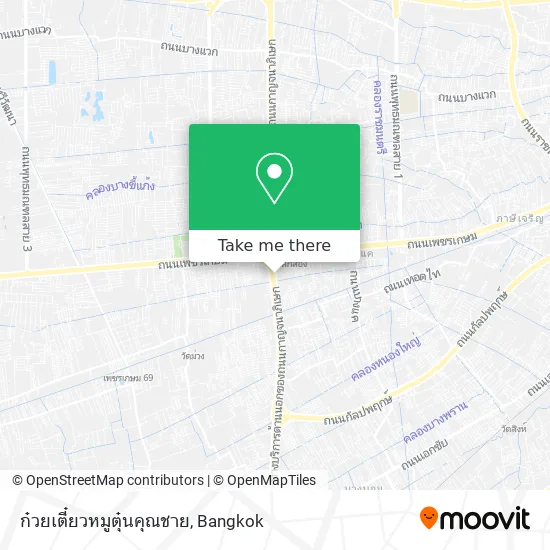 ก๋วยเตี๋ยวหมูตุ๋นคุณชาย map