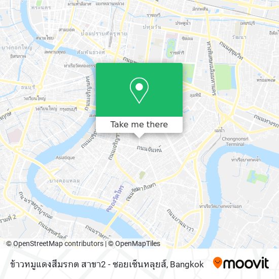 ข้าวหมูแดงสีมรกต สาขา2 - ซอยเซ็นหลุยส์ map