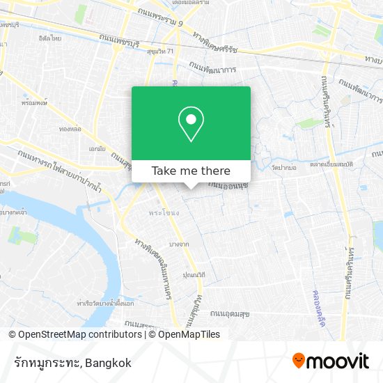 รักหมูกระทะ map