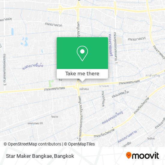 Star Maker Bangkae map