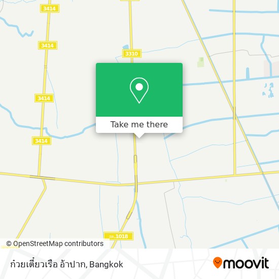 ก๋วยเตี๋ยวเรือ อ้าปาก map