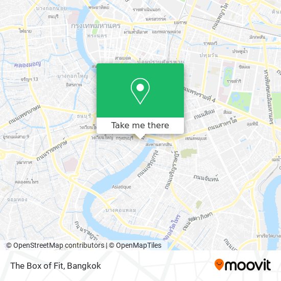 The Box of Fit map