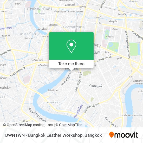 DWNTWN - Bangkok Leather Workshop map