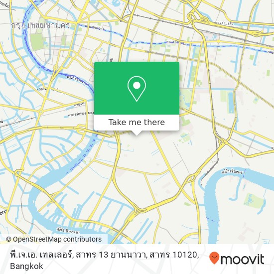 พี.เจ.เอ. เทลเลอร์, สาทร 13 ยานนาวา, สาทร 10120 map