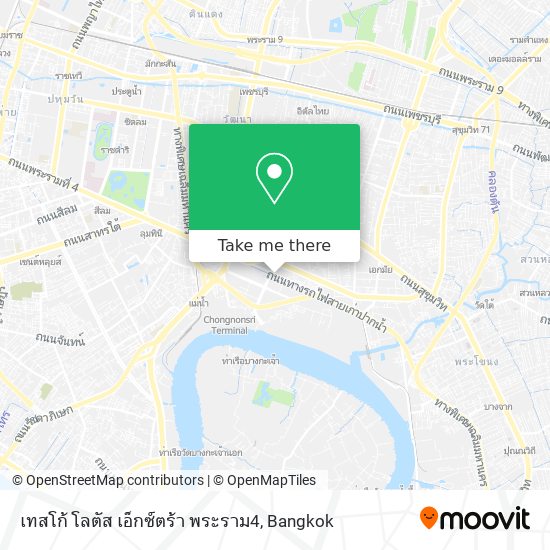 เทสโก้ โลตัส เอ็กซ์ตร้า พระราม4 map